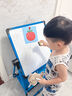 正燦兒童畫(huà)板寶寶畫(huà)架磁性小黑板支架式畫(huà)畫(huà)板家用白板可擦寫(xiě)字涂鴉板 B款粉-標準禮包【適合2-4歲】 曬單實(shí)拍圖
