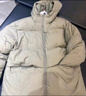 adidas暖「芯」科技530蓬拒水防潑保暖鴨絨羽絨服男阿迪達斯官方   卵石銀灰   L 曬單實拍圖