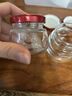 GIOIO燕窩分裝瓶子家用迷你小玻璃瓶可蒸煮花膠奶凍空密封罐食品級帶蓋 大肚瓶【6個(gè)裝】 50ml 曬單實(shí)拍圖