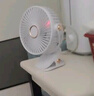 卡培登6寸USB小風(fēng)扇/電風(fēng)扇桌面/小電扇/小臺(tái)扇便攜迷你手持夾子睡眠小風(fēng)扇辦公室宿舍桌面戶外可用 白色 曬單實(shí)拍圖