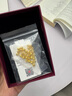 行金銀中黃金吊墜 足金999蹦迪珠DIY項(xiàng)鏈吊墜 菱形珠編繩掛墜送禮生日禮物 蹦迪珠吊墜(多顆)克重多退少補(bǔ) 約0.9克 曬單實(shí)拍圖