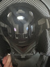 蝠貍（BATFOX）美國BATFOX頭盔山地車全盔BMX越野速降綠道林道護臉自行車安全帽 LA108-啞黑 L(57-61CM) 曬單實拍圖