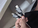 HAPPYMAKER適用于安卓蘋果充電器保護(hù)套iPhone16/15華為p70小米14vivoOPPO一加12數(shù)據(jù)線兩端防折斷套卡通硅膠 安卓通用數(shù)據(jù)線兩端保護(hù)套印花款 【暗灰皮神】 曬單實(shí)拍圖