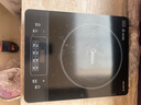美的（Midea）家用大面板電磁爐一套帶鍋 2200w大功率節(jié)能火鍋電磁爐小型平面大火力炒菜鍋一體全套電池爐電磁灶 【2200w火力 8檔可調】350mm加大面板 曬單實拍圖