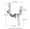 科固（KEGOO）電熱水器混水閥開關(guān)黃銅冷熱U型明裝淋浴水龍頭熱水器配件K220307 曬單實拍圖