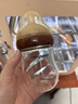 世喜新生兒防脹氣奶瓶0-1個月玻璃嬰兒仿母乳奶嘴160ml 曬單實(shí)拍圖