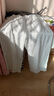 無(wú)印良品（MUJI）女式 毛圈寬版褲 褲子女款休閑褲長(cháng)褲闊腿褲女裝25年秋季BB2TTA5A 淺灰色 M （160/66A） 曬單實(shí)拍圖
