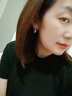 老鳳祥光面素圈耳環(huán)感耳飾純銀耳釘新款女生日520送女朋友禮物 光面素圈耳環(huán)【品牌禮盒】 曬單實拍圖