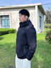 雅鹿【90%鵝絨】羽絨服男士冬季新款中長(cháng)款商務(wù)加厚連帽脫卸內膽外套 曬單實(shí)拍圖