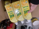斧頭牌（AXE）檸檬護膚洗潔精1.18kg*3瓶7.08斤家庭裝 可洗果蔬不傷手 曬單實(shí)拍圖
