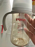 貝親（Pigeon）PPSU寬口徑雙把手奶瓶240ml M號奶嘴 3個(gè)月+ AA270 曬單實(shí)拍圖