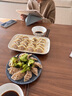 野人日記餃子魔芋燕麥雞胸肉蒸餃500g速食早餐半成品水餃代餐生鮮食品煎餃 魔芋蒸餃500g4袋 曬單實(shí)拍圖