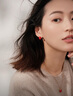 白嵐【情人節(jié)限定】紅豆耳釘女925銀琺瑯小眾氣質(zhì)生日禮物送老婆 紅豆耳釘+項鏈 曬單實拍圖