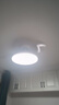 美的（Midea）吊扇燈一體照明風扇餐廳客廳臥室燈led吊燈燈飾36寸熟睡風包安裝 曬單實拍圖
