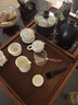 金灶（KAMJOVE）德國(guó)電木茶盤高密度德料32支茶臺(tái)高檔功夫茶具排水茶托盤KW-80 新布局電木茶盤【不含茶藝爐】 曬單實(shí)拍圖
