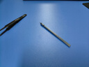 精妙鎢鋼尖針特硬頂針尖0.02mm特細藍膜扎孔針直徑0.70mm噴頭噴嘴通針 鎢鋼針2支+1支針夾 曬單實拍圖
