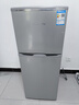 新飛（Frestec）118升雙門(mén)兩門(mén)家用小型電冰箱迷你宿舍租房二門(mén)冰箱節(jié)能環(huán)保（鈦空銀）BCD-118L2D 曬單實(shí)拍圖