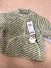 巴拉巴拉兒童外套男童衣服女童秋冬寶寶珊瑚絨童裝嬰兒萌 綠色調00344 100 cm 曬單實(shí)拍圖
