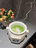 美的（Midea）電燉鍋煲湯鍋燉湯鍋 1.5h快燉 陶瓷燉湯盅母嬰輔食鍋寶寶粥 1.5L 電燉盅白瓷柔燉大功率MD-DGE1556 曬單實拍圖