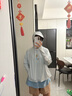 蕉下（beneunder）防曬衣披肩女UPF50+冰絲膚感AL41524淺艾青M 曬單實(shí)拍圖