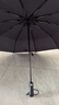 天堂 全自動雨傘三折 10骨加固一鍵開收易甩干簡約晴雨傘 烏木黑 曬單實拍圖