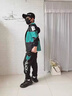 G.DUCKKIDS童裝男童秋裝套裝兒童衣服男大童外套褲子三件套男孩春秋冬季運動(dòng) B字黑色兩件套【春秋款】 140 尺碼9~10歲【130-140cm】 曬單實(shí)拍圖