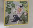 WEDGWOOD[停產(chǎn)]漫游美境睡蓮綺夢(mèng)骨瓷餐具碗盤(pán)茶具歐式餐盤(pán)點(diǎn)心盤(pán) 睡蓮綺夢(mèng)方盤(pán) 1頭 曬單實(shí)拍圖