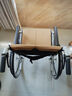 三貴（MIKI）日本手動(dòng)輪椅車(chē)老人家用輕便折疊小便攜代步助行免充氣胎CK-2 CK-1【11.2KG輕便折疊大輪】 曬單實(shí)拍圖