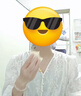 三彩2025夏季新款七分袖V領(lǐng)萊賽爾繡花襯衣收腰小衫上衣女 曬單實(shí)拍圖