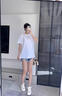 班尼路（Baleno）純棉短袖女2025新款休閑寬松薄款打底衫女裝四季款內搭T恤上衣服 曬單實(shí)拍圖