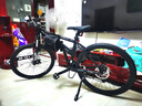 大行（DAHON）折疊山地車26英寸27速鋁合金避震碟剎成人運動自行車XAA673M 消光黑 曬單實拍圖