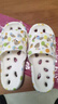 潔麗雅浴室漏水拖鞋女夏季2025新款室內居家用衛生間洗澡防滑速干涼拖男 彩色波點(diǎn) 39-40 【標準碼】 曬單實(shí)拍圖