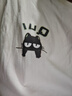 名創(chuàng  )優(yōu)品（MINISO）短袖男純棉休閑寬松夏季圓領(lǐng)百搭青少年潮流半袖t恤 淺米 XL 曬單實(shí)拍圖