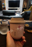 MOMOCONCEPT保溫杯女士高顏值精致咖啡杯316不銹鋼水杯辦公桌面杯子禮物定制 【櫻花限定】櫻花款-280mL 曬單實拍圖