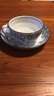 陶趣居日本進(jìn)口小藍芽陶瓷茶杯水杯和風(fēng)手握杯壽司餐廳日式湯吞杯子釉下 早餐杯 單個(gè) 曬單實(shí)拍圖