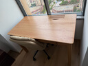 全友家居 實(shí)木書(shū)桌椅客廳臥室家用學(xué)習辦公桌子寫(xiě)字臺簡(jiǎn)約小桌子家具 曬單實(shí)拍圖