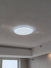 松下（Panasonic） led客廳吸頂燈臥室調(diào)光調(diào)色簡(jiǎn)約現(xiàn)代兒童房圓形燈具 36W素白+銀飾帶HHXN4038L 曬單實(shí)拍圖