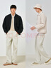 森馬（Semir）休閑褲男四季款寬松垂感直筒褲25秋季工裝運動褲子109925127102 曬單實拍圖