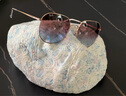 雷朋（RayBan）太陽鏡金屬鏡框男女款墨鏡大框顯臉小0RB3680D 曬單實拍圖