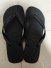 havaianas哈唯納Square方頭女士海邊沙灘人字拖時(shí)尚外穿海灘拖鞋 0090-火耀黑 39 39/40巴西碼 曬單實(shí)拍圖
