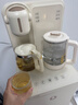 美菱富鍶礦化防溢茶吧機家用多功能辦公室立式飲水機茶吧柜智能自動(dòng)上水燒水壺電熱水壺多段控溫MC-N08 曬單實(shí)拍圖
