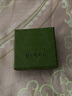 古馳（GUCCI）gucci 情侶對(duì)戒 互扣式 雙G做舊 925銀 琺瑯 戒指 奢侈品 禮盒 琺瑯綠 15 曬單實(shí)拍圖