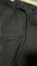 無(wú)印良品（MUJI）男式橫豎彈力人字紋工裝褲 黑色 M 曬單實(shí)拍圖