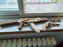 若客（ROKR）AK47玩具槍積木槍手工diy拼裝模型槍皮筋槍七夕情人節(jié)禮物男孩 曬單實拍圖