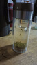 茶云藝云高硼硅雙層玻璃杯茶水分離杯耐高溫女士水杯男士泡茶杯玻璃保溫杯 茶褐色 400ml【喝茶必買(mǎi) 拿握舒適 密封防漏】 曬單實(shí)拍圖