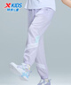 特步（XTEP）兒童吸濕速干休閑長(zhǎng)褲夏季透氣排汗褲子 霧紗紫 165 曬單實(shí)拍圖