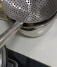 海伊朵豬油盆不銹鋼大漏勺廚房用品配件家用漏勺過(guò)濾網(wǎng)帶蓋油盆裝豬油罐 漏勺+油盆+密網(wǎng)+蓋子 【24cm】家用款 曬單實(shí)拍圖