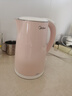 美的（Midea）電熱水壺0涂層燒水壺母嬰級(jí)316L不銹鋼內(nèi)膽 1500W快速加熱 自動(dòng)斷電1.7升容量MK-HJ1705-PRO 曬單實(shí)拍圖