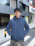 波司登2025年新款沖鋒衣鵝絨羽絨服男短款三合一防風防水外套B250331323 黑藏青|5295 S 170/92A 體重約120-130斤 曬單實拍圖