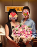 冉子花坊鮮花速遞粉玫瑰抱抱桶向日葵花籃生日禮物送女友老婆愛人同城配送 愛的抱抱紫色 曬單實拍圖